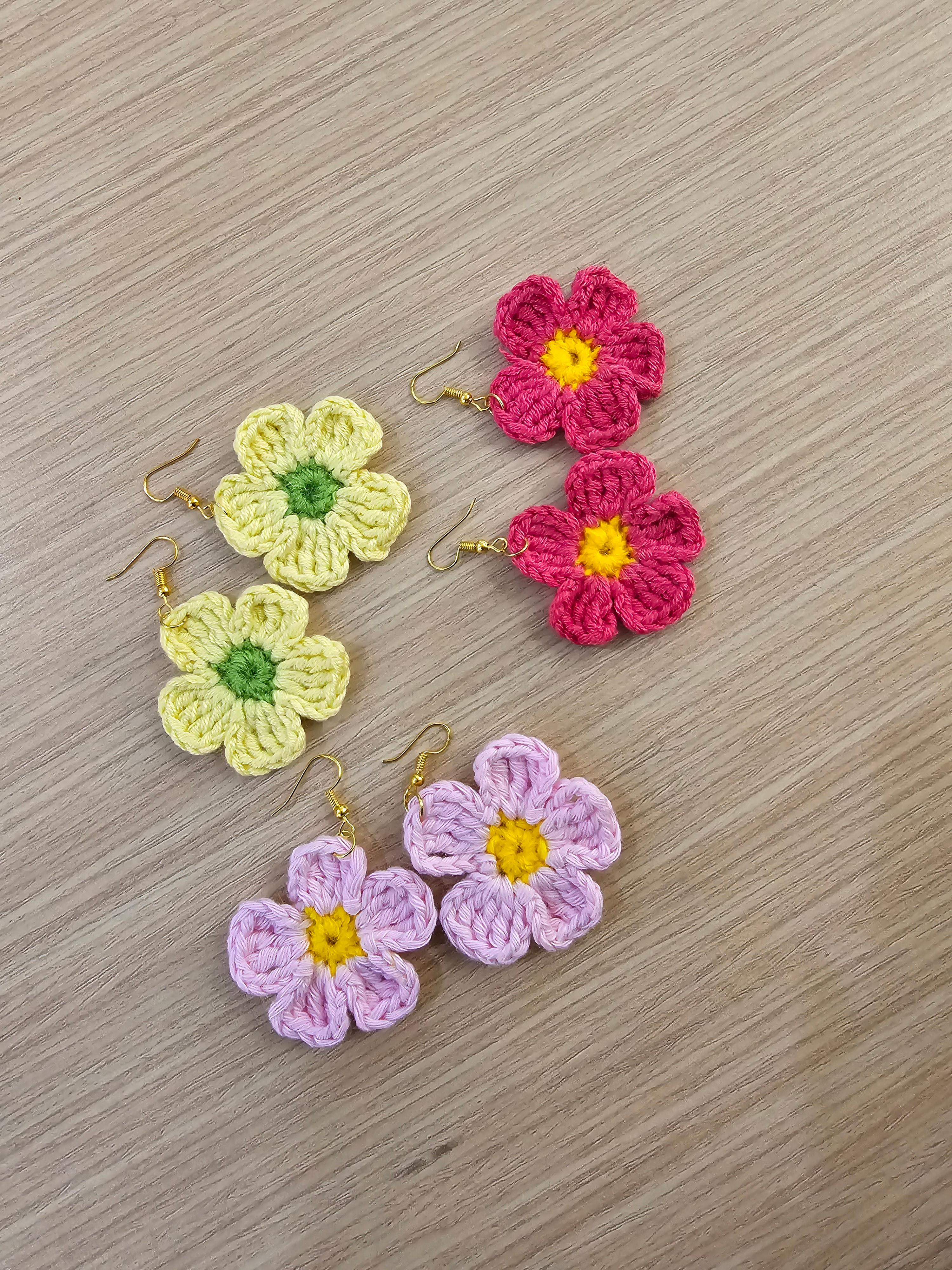 Flower earrings - Image 1