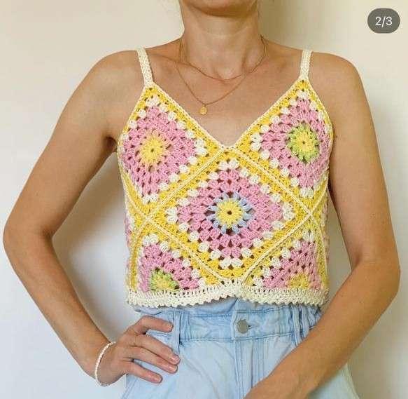 Granny square top - Image 1