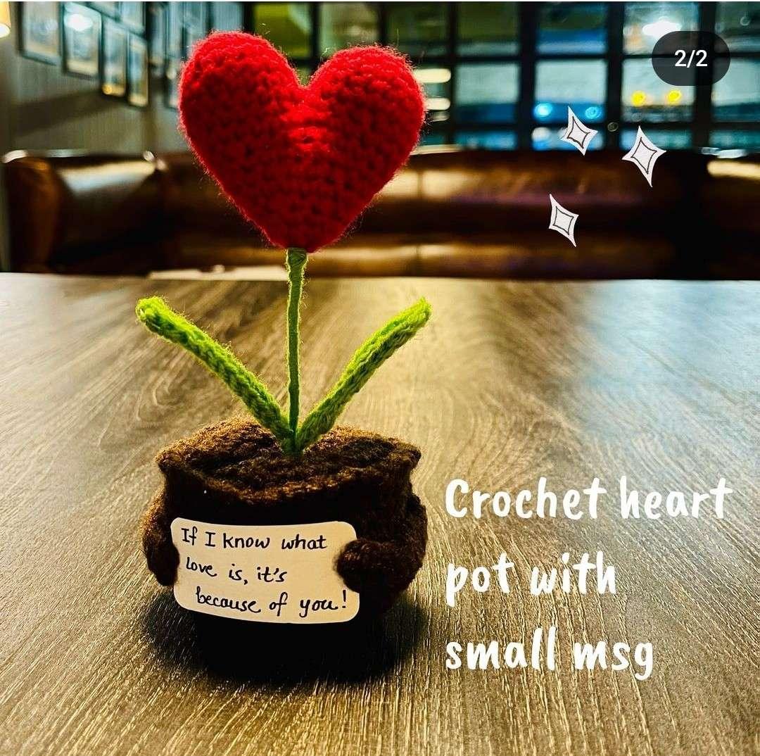 Note Heart pot - Image 1