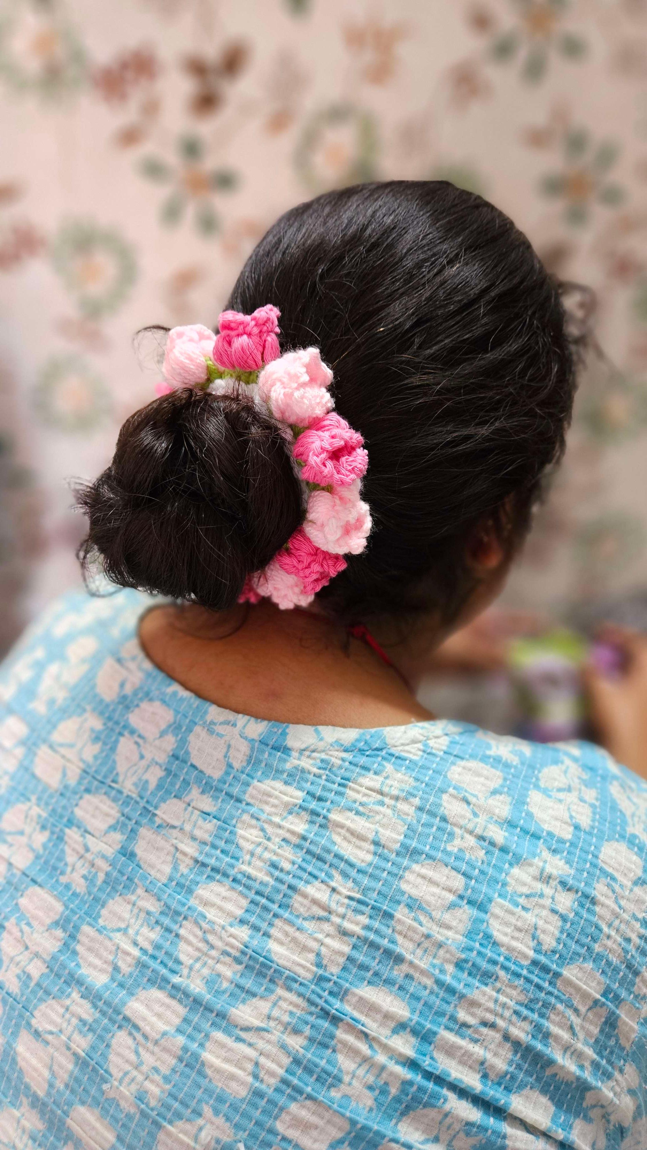 Gajra scrunchie - Thumbnail 2