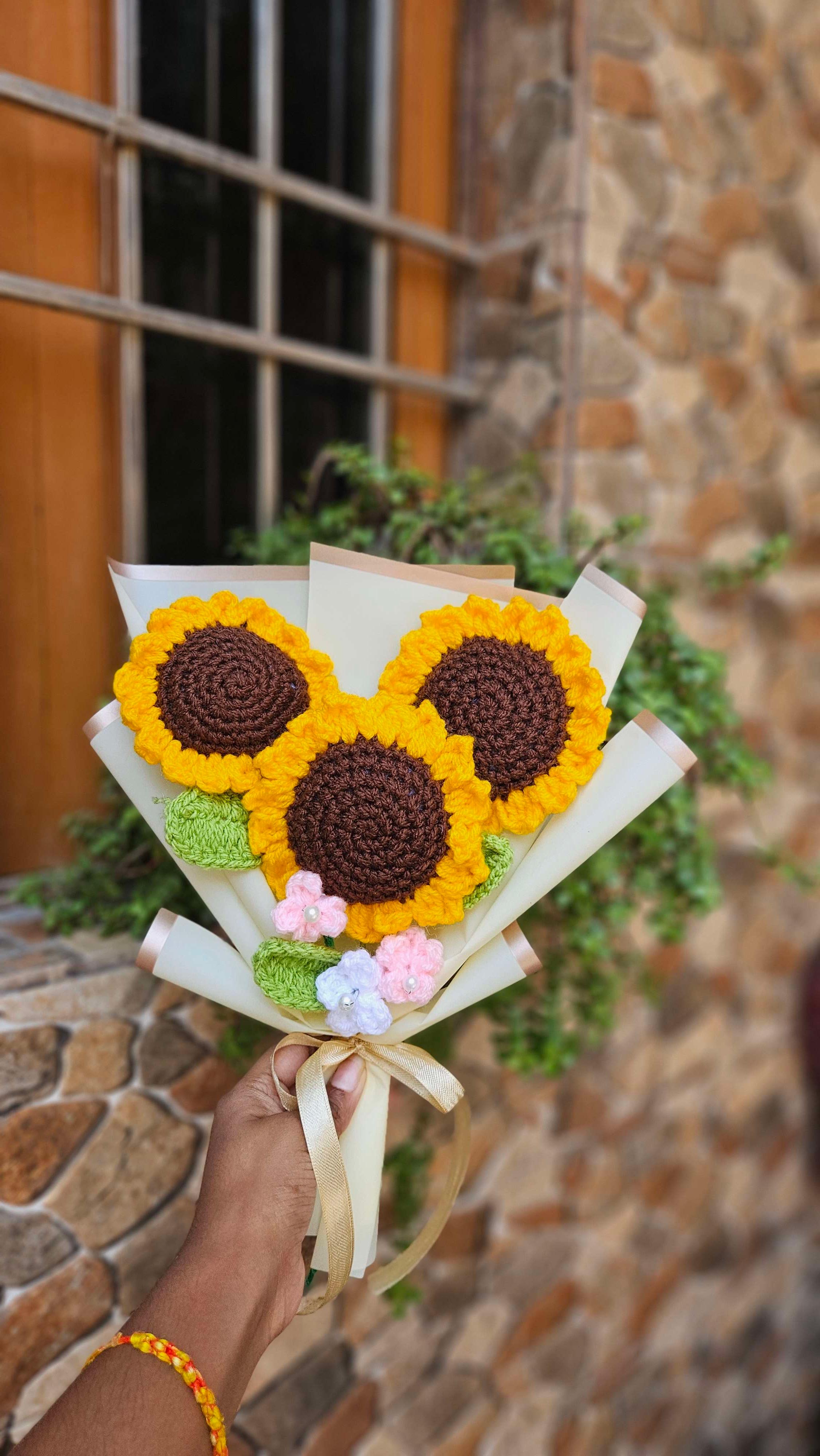 3 sunflower bouquet - Image 1