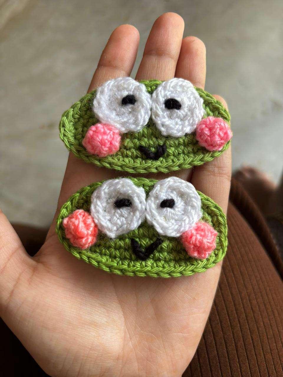 Crochet clips pair - Thumbnail 3