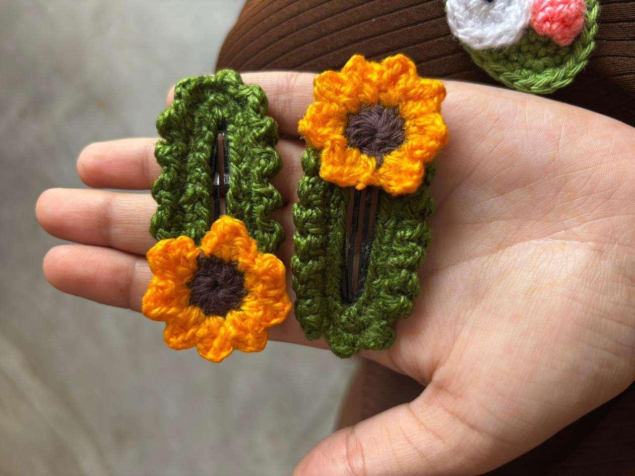 Crochet clips pair - Thumbnail 4