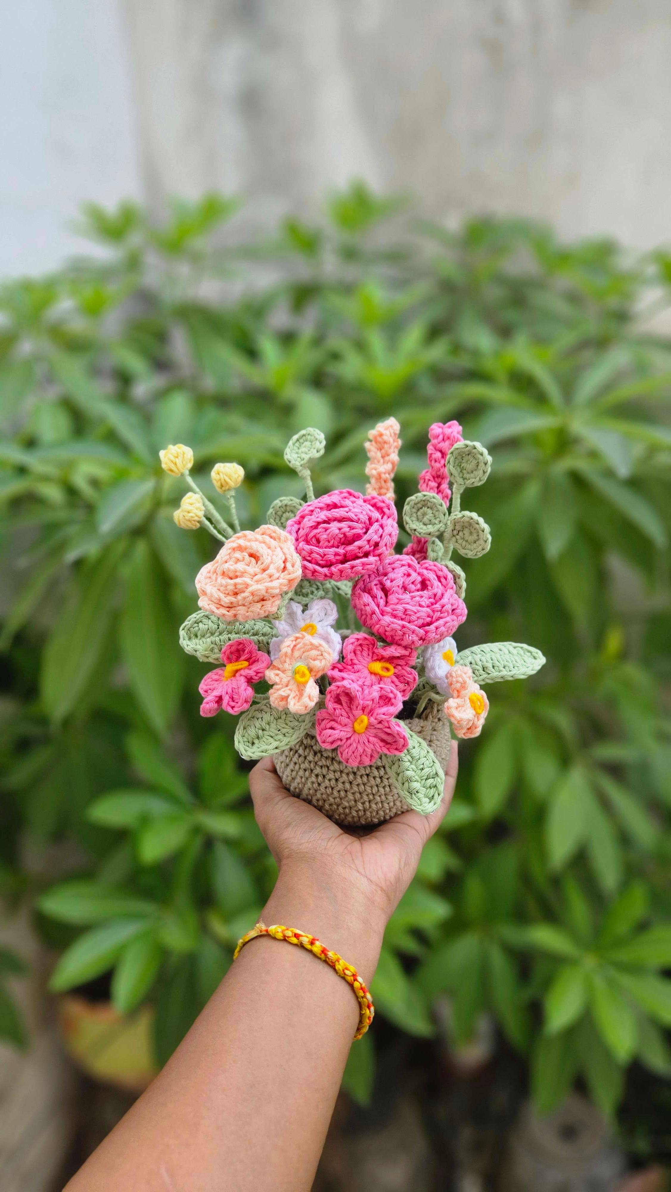Multi flower basket - Thumbnail 2