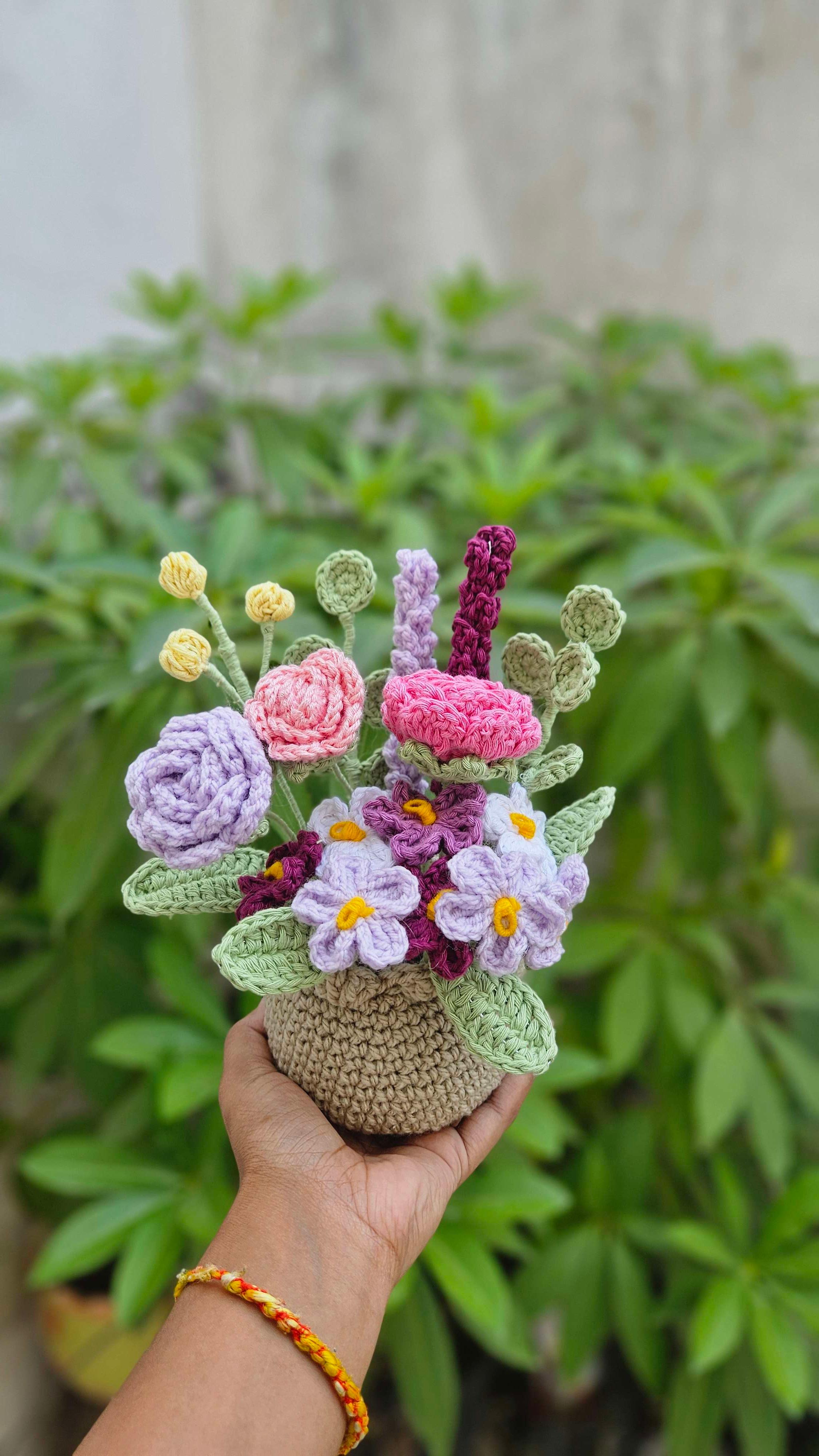 Multi flower basket - Thumbnail 3