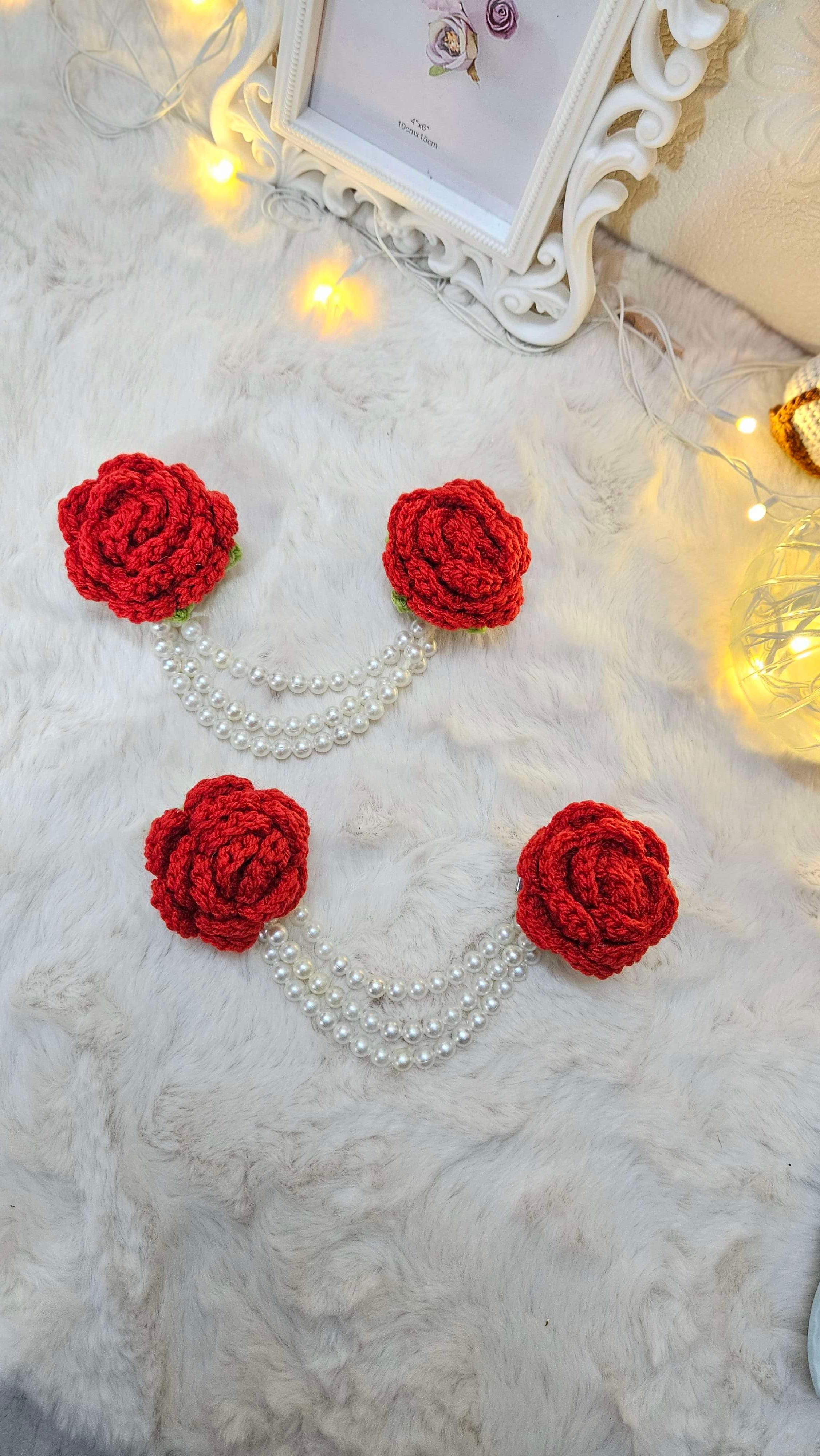 Rose pearl hanging - Thumbnail 2