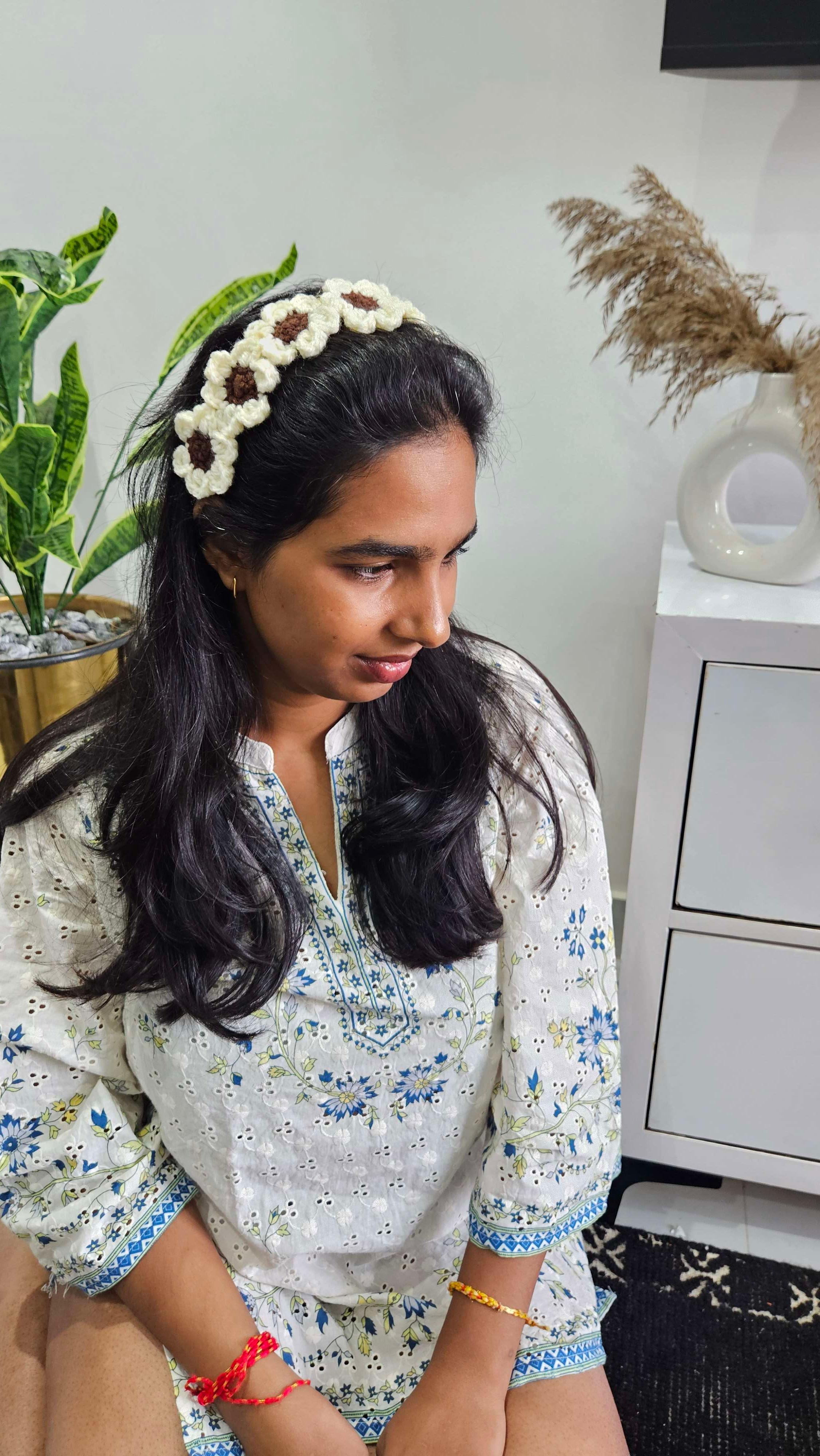 Hairband-7 flower - Thumbnail 2