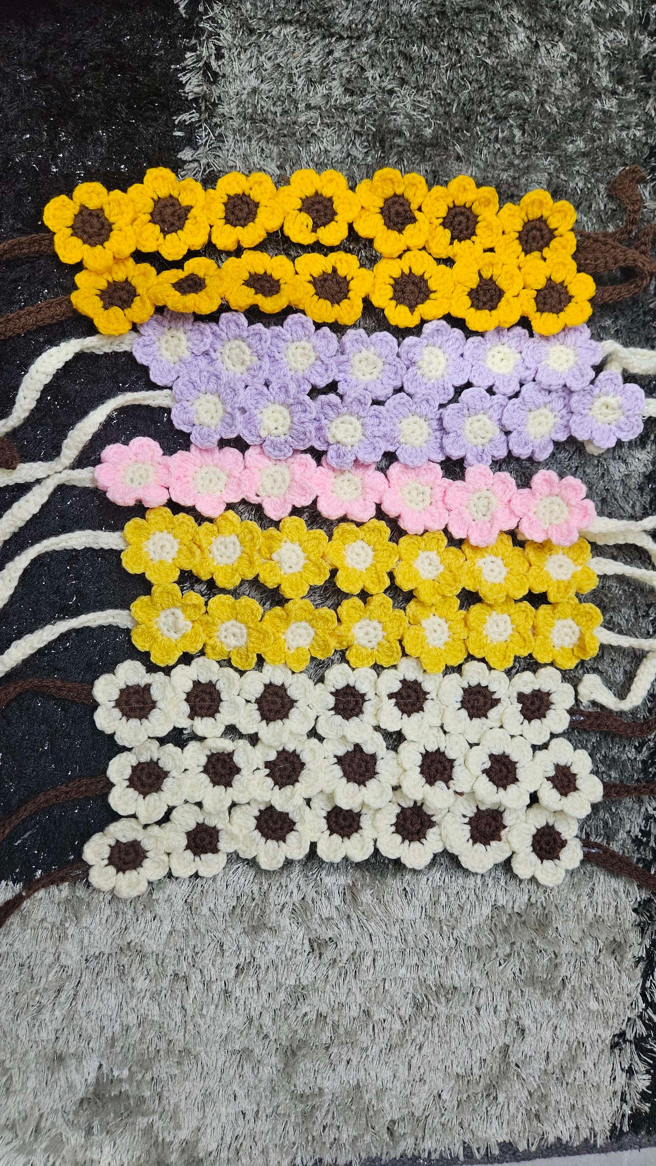 Hairband-7 flower - Thumbnail 3